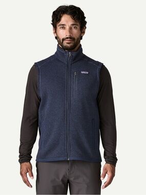 Patagonia men’s better sweater fleece vest large